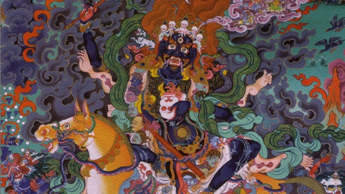 Palden Lhamo Thangka
