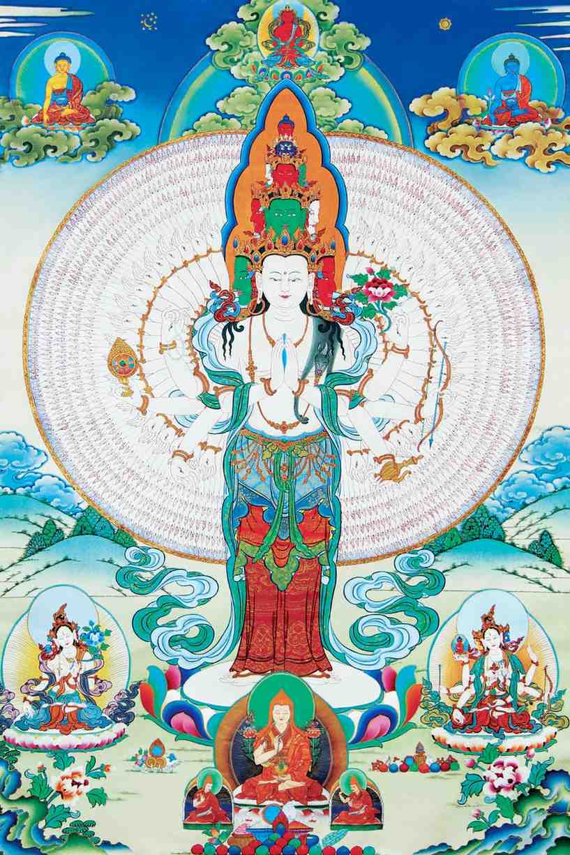 Kisah Avalokitesvara 11 Wajah 1000 Tangan