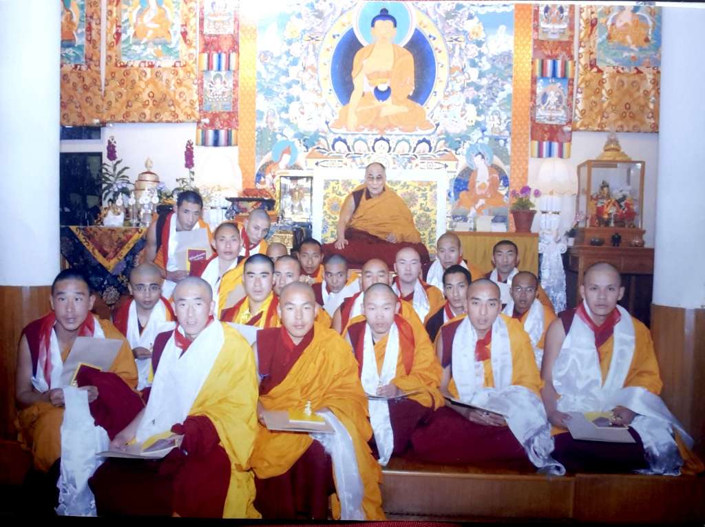 Penahbisan Biksu Y.M. Lobsang Gyatso oleh Y.M.S. Dalai Lama XIV, 2007