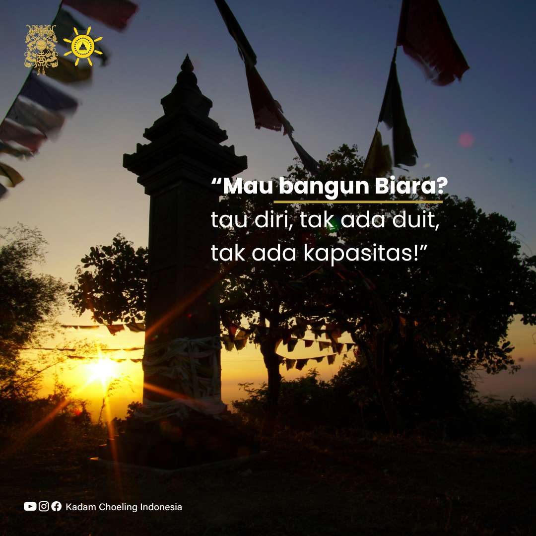 Kisah perjuangan membangun Biara Buddhis Indonesia