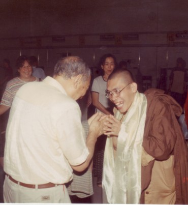 Pertemuan Suhu Bhadra Ruci dengan Guru Dagpo Rinpoche