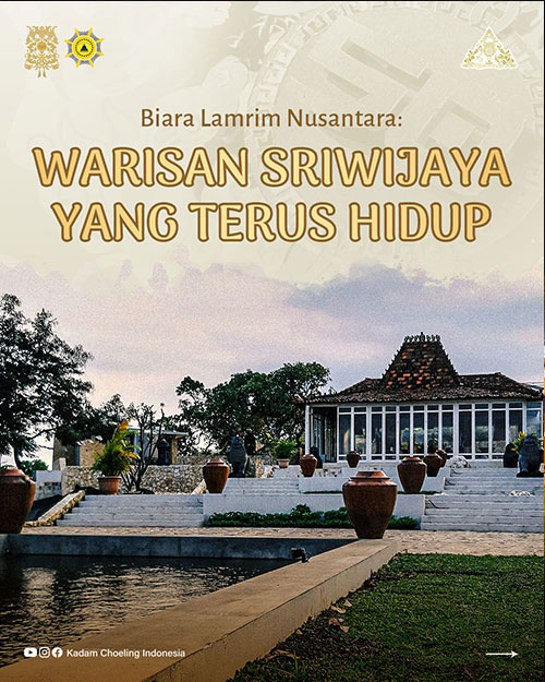 Biara Indonesia Tusita Vivaranācarana Vijayāśraya adalah warisan Buddha Dharma dari kerajaan Sriwijaya