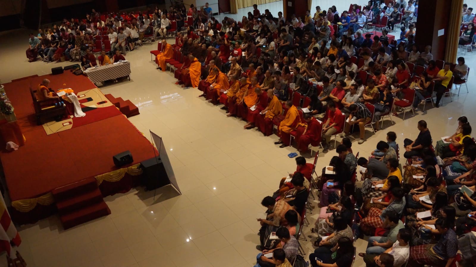 Drepung Trisur Rinpoche Indonesia Visit 2016