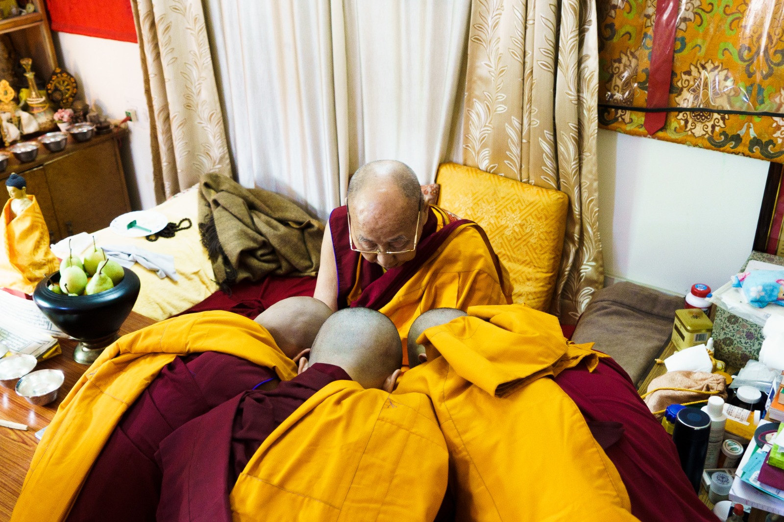 Bersama Drepung Trisur Rinpoche, Universitas Bunda Mulia, Jakarta, 2017