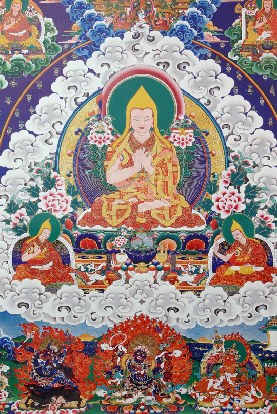 Guru Yoga kepada Lama Tsongkhapa (Gaden Lha Gyama)