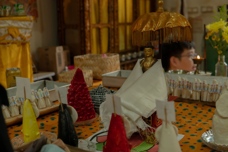 Puja 400 Persembahan untuk Menenangkan Empat Mara (Gyashi)